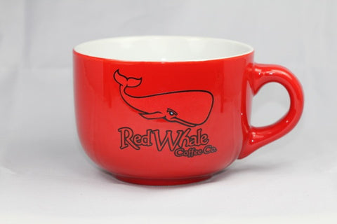 Red Whale Coffee Latte Bowl 16oz