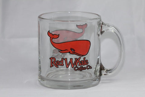 Red Whale Coffee-Libby Glass Mug