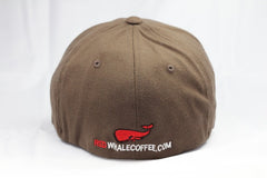 Red Whale Hat, Brown-Flex Fit Pro-formance